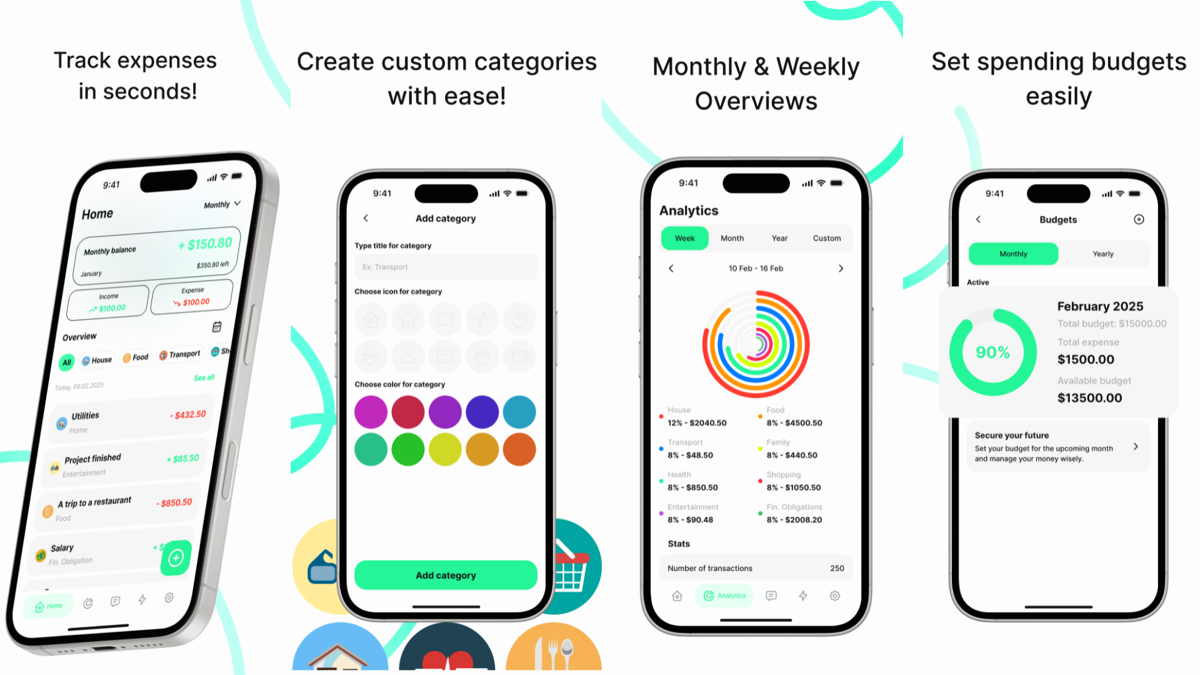 Pocket Manager — app screenshot